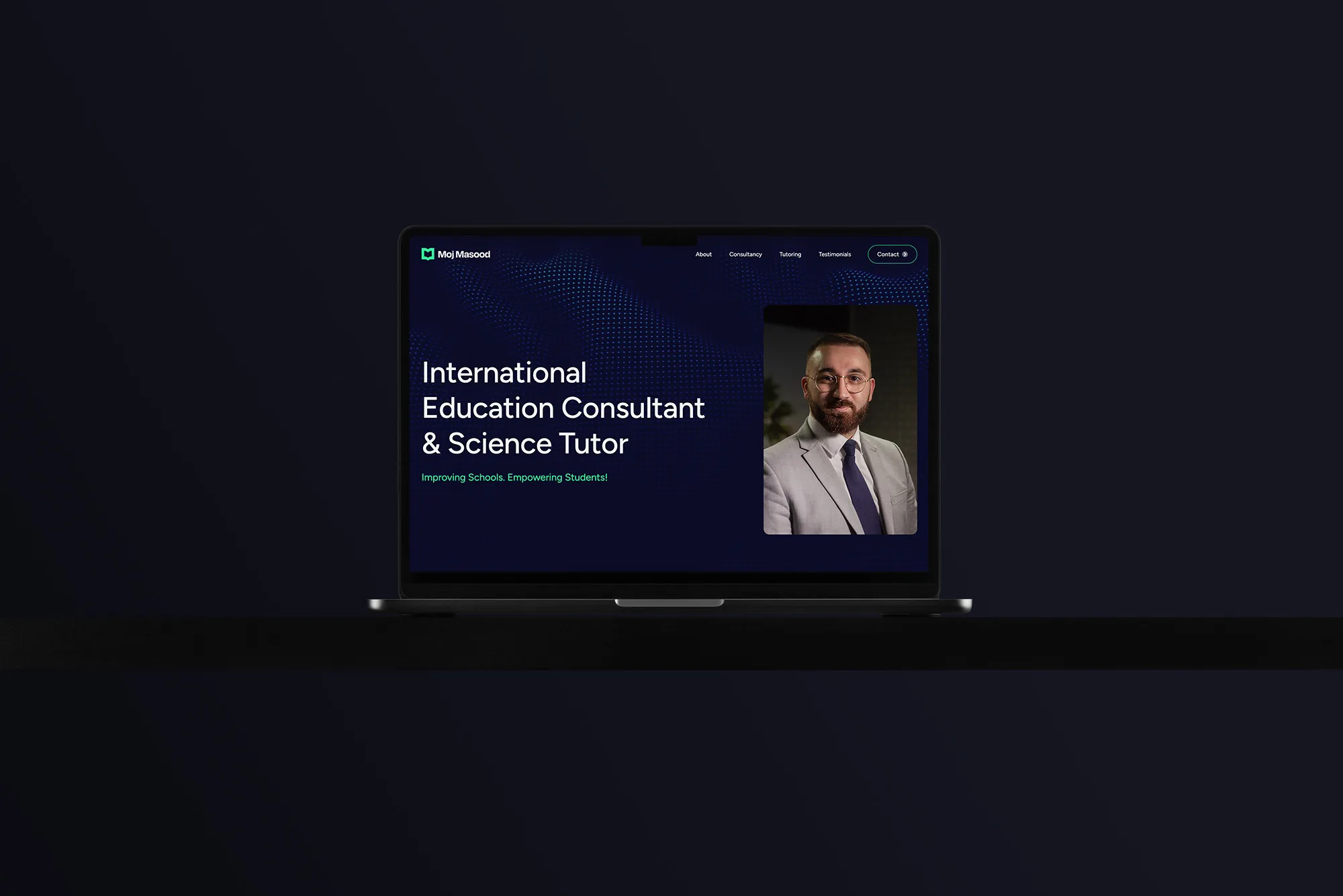 Moj Masood — brand & website