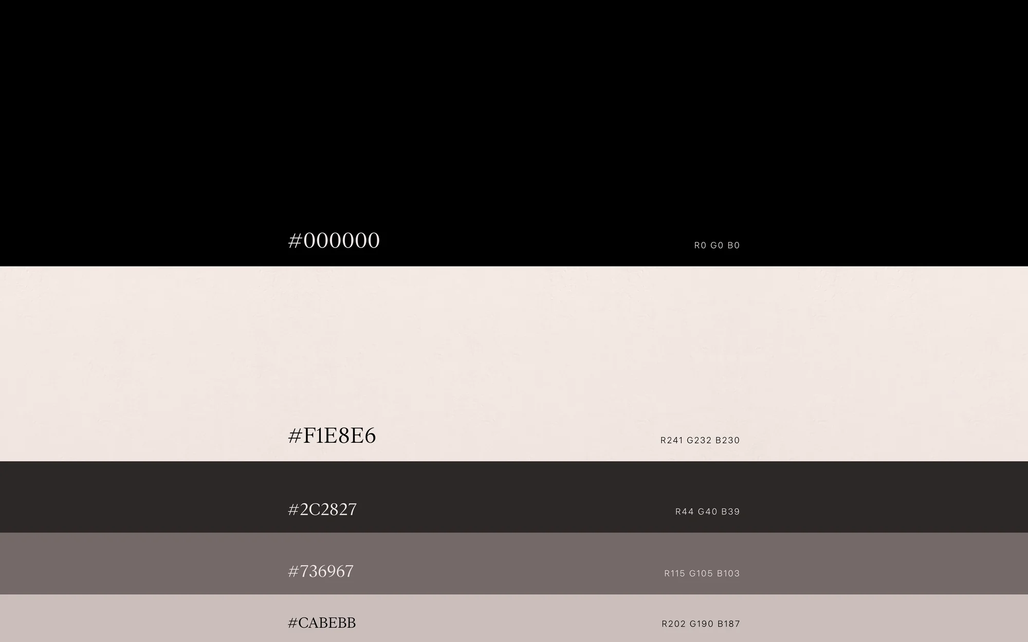 Taher Adel — the colour palette